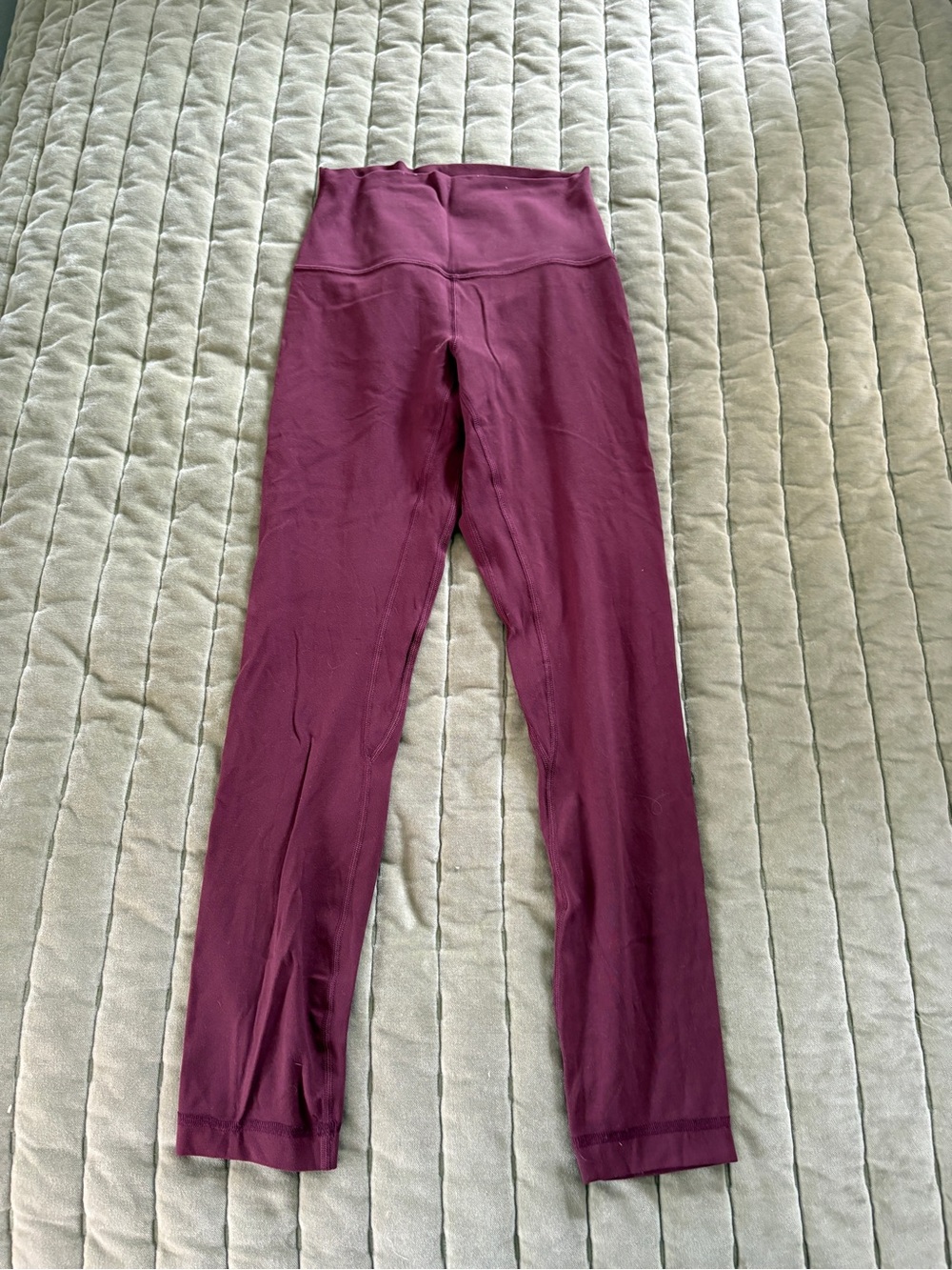 lululemon athletica Maroon High-Rise Leggings